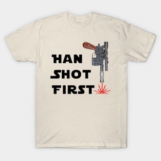 Who shot first? T-Shirt